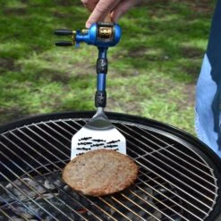 Bait Cast Stainless Steel Multicolored Grill Spatula 8 Pc -Grill Masters Outlet 00ff9240 ea65 4b63 9294 dc8d05961550