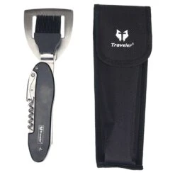 Mad Man Stainless Steel Black/Silver Grill Multi-Tool 1 Pk -Grill Masters Outlet 03e08c91 896e 47b8 8e9a eb773dc2fcb3