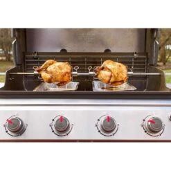 Weber Genesis 400/600 Series Stainless Steel Grill Rotisserie 55.7 In. L X 4.4 In. W 1 Pk -Grill Masters Outlet 0560dcb0 7175 4742 b459 914053fc5027