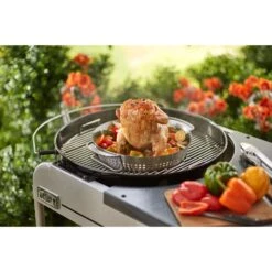 Weber Gourmet BBQ System Stainless Steel Poultry Roaster 15.9 In. L X 13 In. W 1 Pk 18 Weber Gourmet BBQ System Stainless Steel Poultry Roaster 15.9 In. L X 13 In. W 1 Pk -Grill Masters Outlet 05d2458c a459 4dd5 ba15 982589402e8c