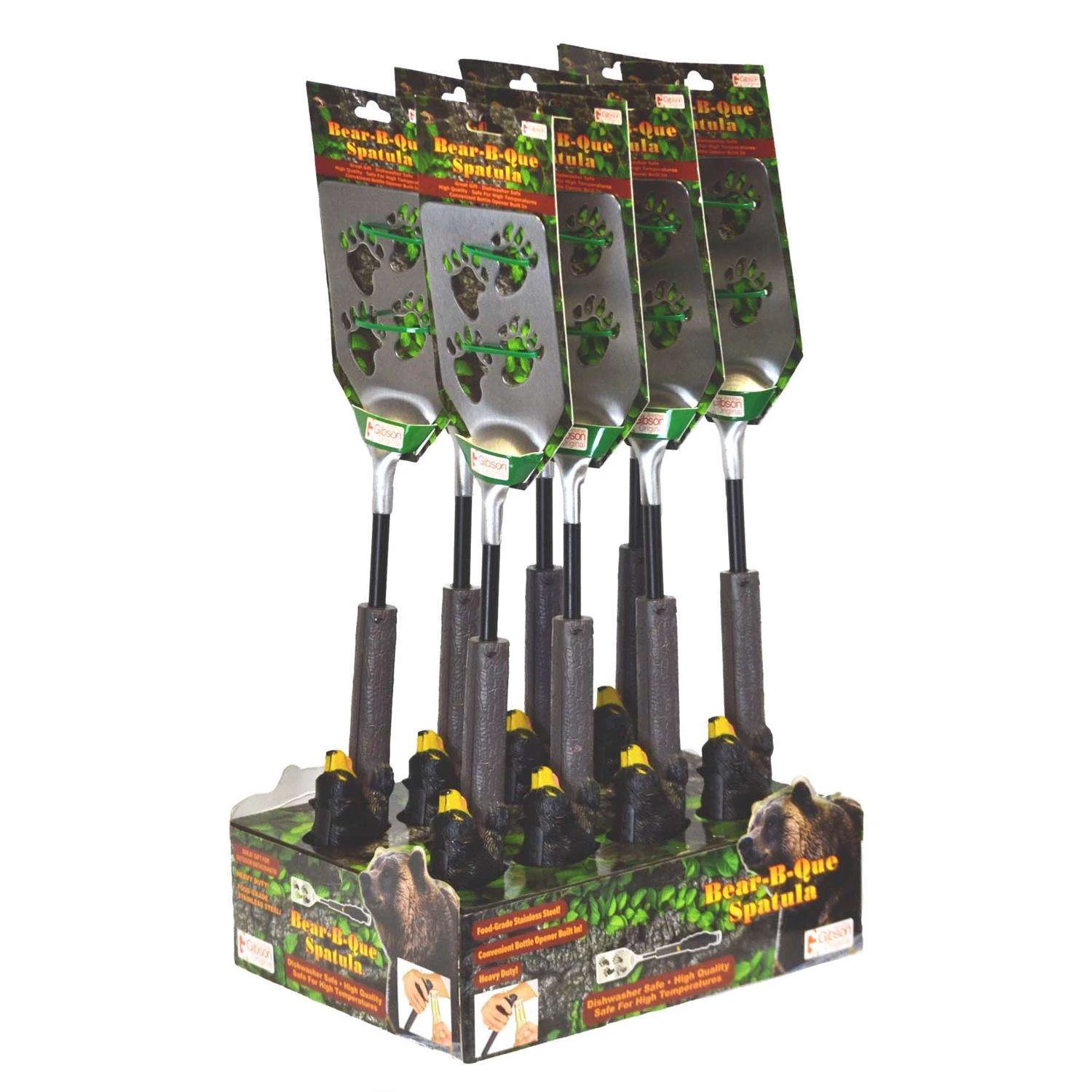 Bear B Cue Spatula Stainless Steel Assorted Grill Spatula 8 Pc 4 Bear B Cue Spatula Stainless Steel Assorted Grill Spatula 8 Pc - Image 2