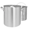Bayou Classic Aluminum Grill Stockpot With Basket 25 Qt 14 In. L X 14.13 In. W 1 Pk -Grill Masters Outlet 07dccbd3 86ac 4d88 9f16 549fe3395797