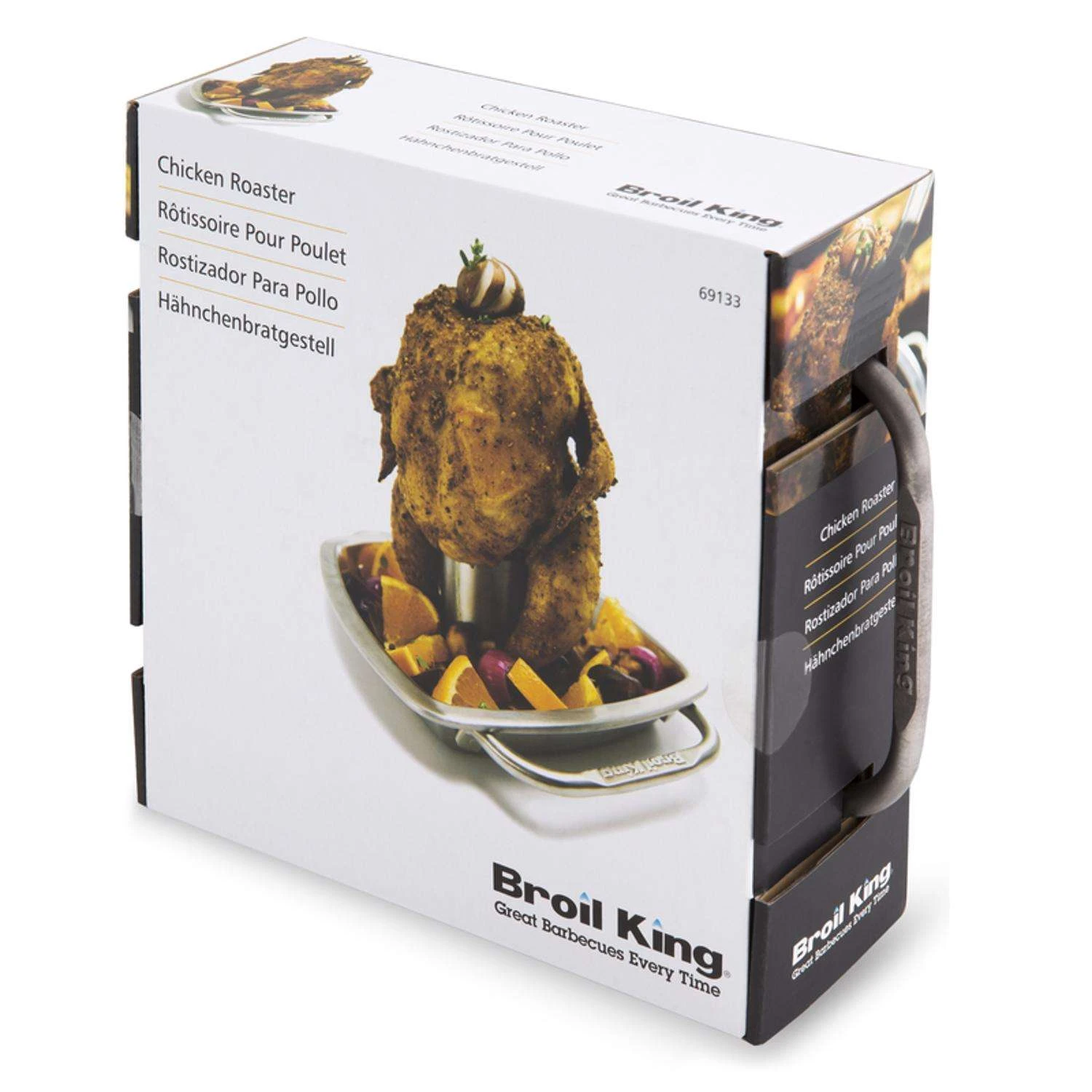 Broil King Imperial Stainless Steel Beer Can Poultry Roaster 9 In. L X 11.3 In. W 1 Pk 7 Broil King Imperial Stainless Steel Beer Can Poultry Roaster 9 In. L X 11.3 In. W 1 Pk - Image 5