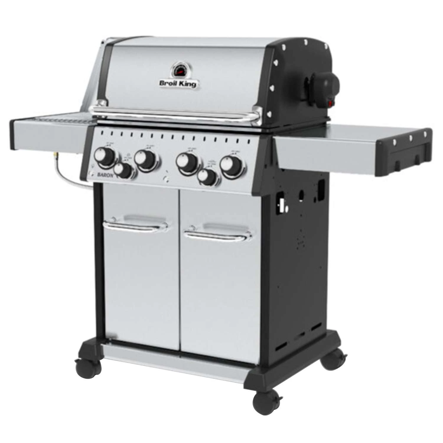 Broil King Baron S 440 Pro Infrared 4 Burner Liquid Propane Grill Black 4 Broil King Baron S 440 Pro Infrared 4 Burner Liquid Propane Grill Black - Image 2
