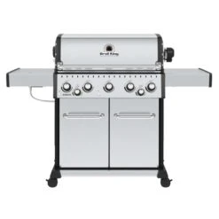 Broil King Baron S 590 Pro Infrared 5 Burner Liquid Propane Grill Silver