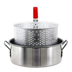 Metal Ware Chard Aluminum Grill Stockpot With Basket 10 Qt 5 In. L X 12.5 In. W 1 Pc 7 Metal Ware Chard Aluminum Grill Stockpot With Basket 10 Qt 5 In. L X 12.5 In. W 1 Pc -Grill Masters Outlet 10030a05 096b 497b b217 23c2bcd7554e