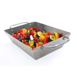 Broil King Imperial Stainless Steel Wok Topper 13 In. L X 9.75 In. W 1 Pk -Grill Masters Outlet 17f1487f 7bc0 4ef7 94c6 7b9aef53788d