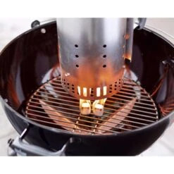 Weber Steel Chimney Starter 12.7 In. L X 8.1 In. W For Weber -Grill Masters Outlet 1b214fd3 bcce 49d1 90db bba2e55b8ce1