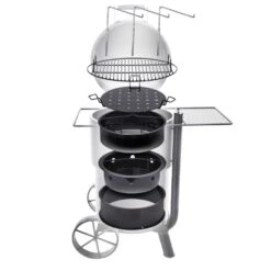 Oklahoma Joe's Bronco Charcoal Drum Smoker Black -Grill Masters Outlet 1b41f44e 8d87 499d b304 60546c6bee02