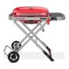 Weber Traveler 1 Burner Liquid Propane Portable Grill Red -Grill Masters Outlet 1ba49938 1276 4397 8131 3780f338f4e2