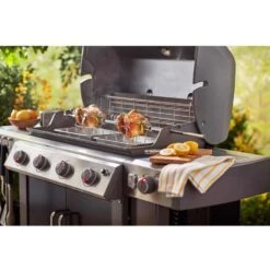 Weber Genesis 400/600 Series Stainless Steel Grill Rotisserie 55.7 In. L X 4.4 In. W 1 Pk -Grill Masters Outlet 1d03ff1c 2551 489c a86e a55051043f5a