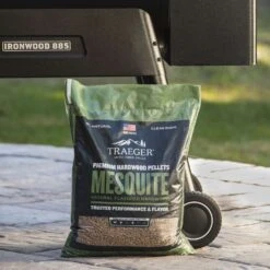 Traeger Premium All Natural Mesquite BBQ Wood Pellet 20 Lb -Grill Masters Outlet 1d846b64 e689 4957 b77c 480ffaa6b01a