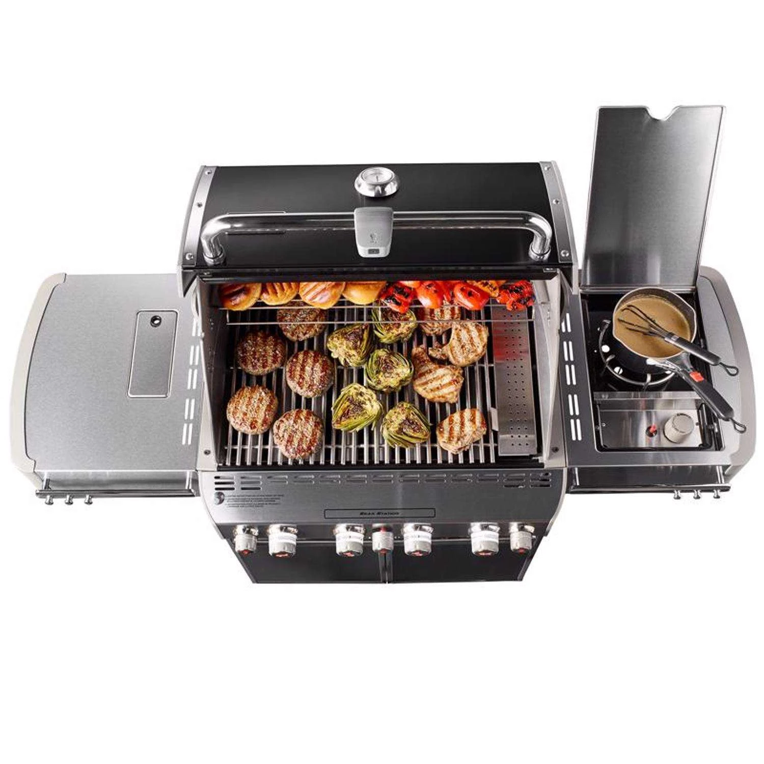 Weber Summit E-470 4 Burner Natural Gas Grill Black 4 Weber Summit E-470 4 Burner Natural Gas Grill Black - Image 2