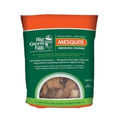 Big Green Egg All Natural Mesquite Wood Smoking Chunks 549 Cu In