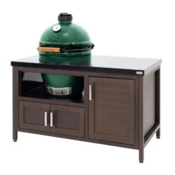 Big Green Egg 18.25 In. Large EGG Package With 53" Modern Farmhouse Table Charcoal Kamado Grill And -Grill Masters Outlet 2d1a0284 fa8c 49bc b31d e5729bfc563b