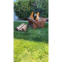 Mont Alpi 16 In. Charcoal/Wood Pellet Grill Rust -Grill Masters Outlet 300e721a f6c6 4ea7 be5b 7d7cb652f836