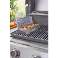 Weber Stainless Steel Pellet Smoker Box 9.7 In. L X 4.7 In. W For Weber Q 200/2000 Series -Grill Masters Outlet 3742d772 b2b3 4d2f 95ce 5385fa6897b5