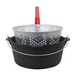 Chard Cast Iron Deep Fryer W/Perforated Basket 9 Qt -Grill Masters Outlet 37812ab9 6df5 4c6e 8575 a065600b259a