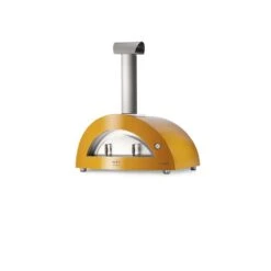 Alfa Wood Allegro Outdoor Pizza Oven Yellow