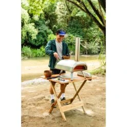 Ooni Karu 12 In. Charcoal/Wood Chunk Outdoor Pizza Oven Silver -Grill Masters Outlet 39680fd6 1535 4c0c bea5 0d9c3bd6522e