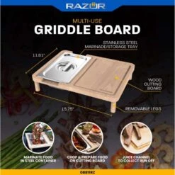 Razor Natural Wood Grill Prep Tray 15.75 In. L X 11.81 In. W 1 Pk 7 Razor Natural Wood Grill Prep Tray 15.75 In. L X 11.81 In. W 1 Pk -Grill Masters Outlet 3a1398f2 3212 4cb0 913a 27ff7fde20b1