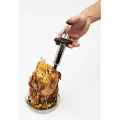 Broil King Aluminum Black/Silver Marinade Injector 1 Pk -Grill Masters Outlet 3b910062 b403 49f7 a391 365c3f4329de