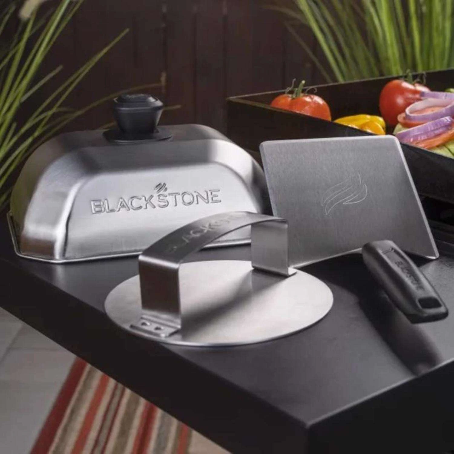 Blackstone Stainless Steel Grill Burger Kit 3 Pc 4 Blackstone Stainless Steel Grill Burger Kit 3 Pc - Image 2