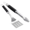 Weber Precision Stainless Steel Black/Silver Grill Tool Set 2 Pc -Grill Masters Outlet 3edfeb70 affd 4e16 bf58 dcde7a47022b