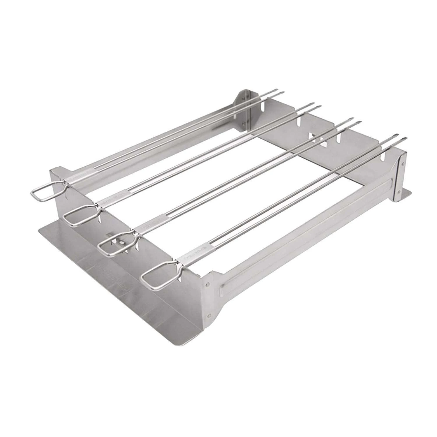 Broil King Stainless Steel Silver Kabob Set 4 Pc 3 Broil King Stainless Steel Silver Kabob Set 4 Pc