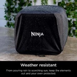 Ninja Woodfire Black Grill Cover For OO101 -Grill Masters Outlet 421ca390 afbf 440b 8276 10d143ac1a54