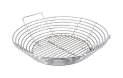 Kick Ash Basket Stainless Steel Charcoal Basket 4.1 In. W For Kamado Joe Big Joe And Big Joe II
