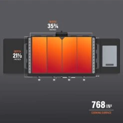 Blackstone 4 Burner Liquid Propane Outdoor Griddle Black/Silver -Grill Masters Outlet 45869943 8df0 47b2 95ed 99556d0bcc97