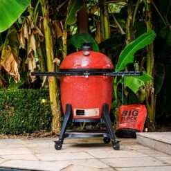 Kamado Joe 24 In. Big Joe III Charcoal Kamado Grill And Smoker Red -Grill Masters Outlet 47fa8e2f fdbe 4913 8d55 b54225defec8