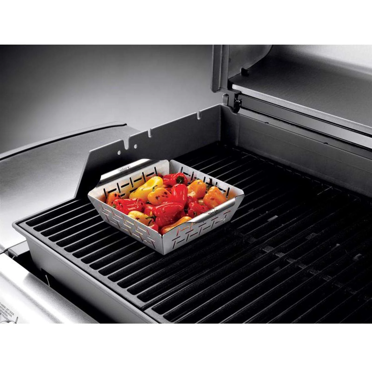 Weber Stainless Steel Grill Basket 9.4 In. L X 7.5 In. W 1 Pk 7 Weber Stainless Steel Grill Basket 9.4 In. L X 7.5 In. W 1 Pk - Image 5