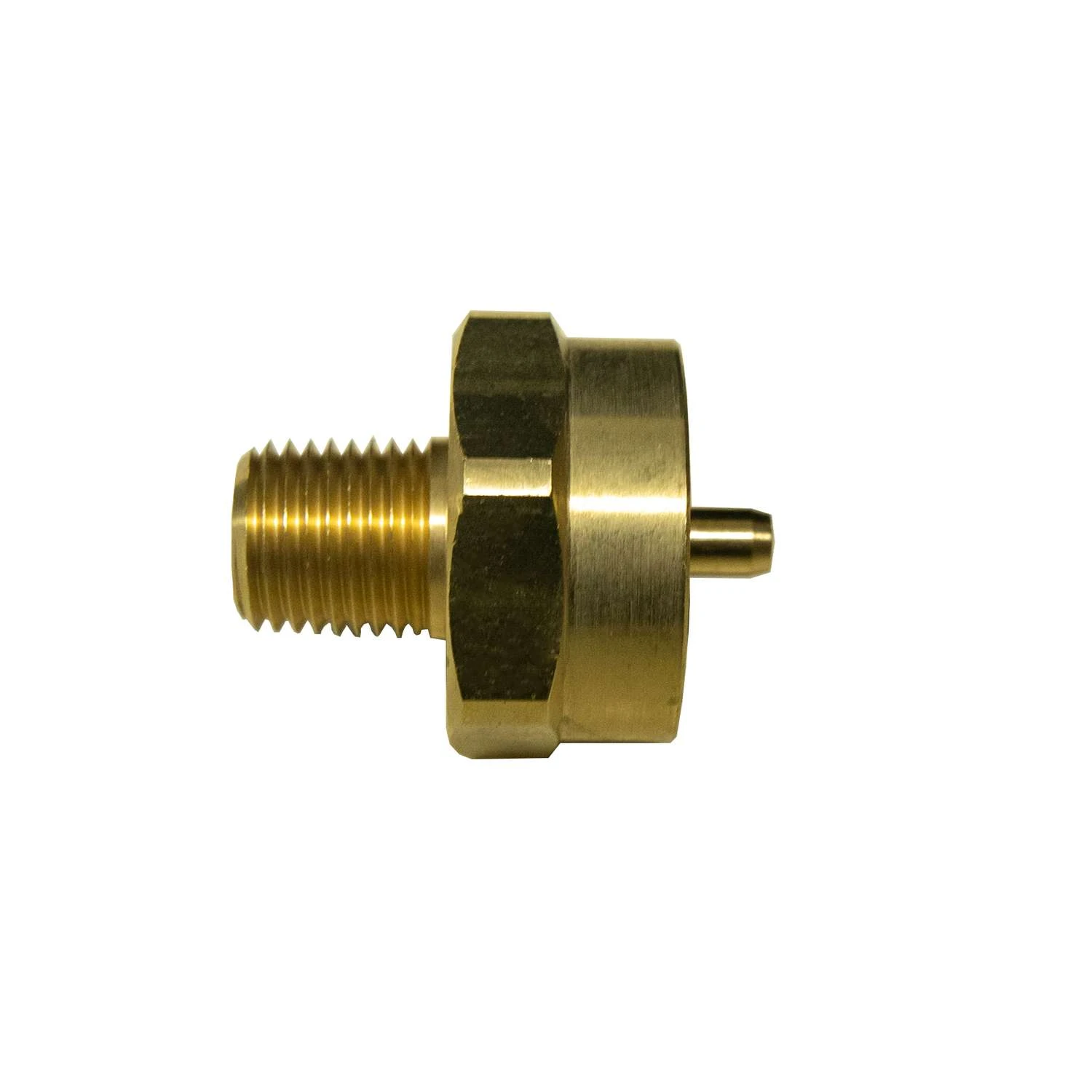 Mr. Heater 1 In. D X 1/4 In. D Brass Cylinder Adapter 4 Mr. Heater 1 In. D X 1/4 In. D Brass Cylinder Adapter - Image 2