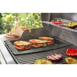 Weber Genesis Cast Iron/Porcelain Grill Top Griddle 18.9 In. L X 13.2 In. W 1 Pk -Grill Masters Outlet 4ce87e77 5cd7 4c6e b832 89545afa9e15