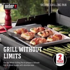 Weber Stainless Steel Grilling Pan 17.4 In. L X 11.8 In. W 1 Pk -Grill Masters Outlet 4e8c69b0 c912 415f b82b 1e26d31d4d1f