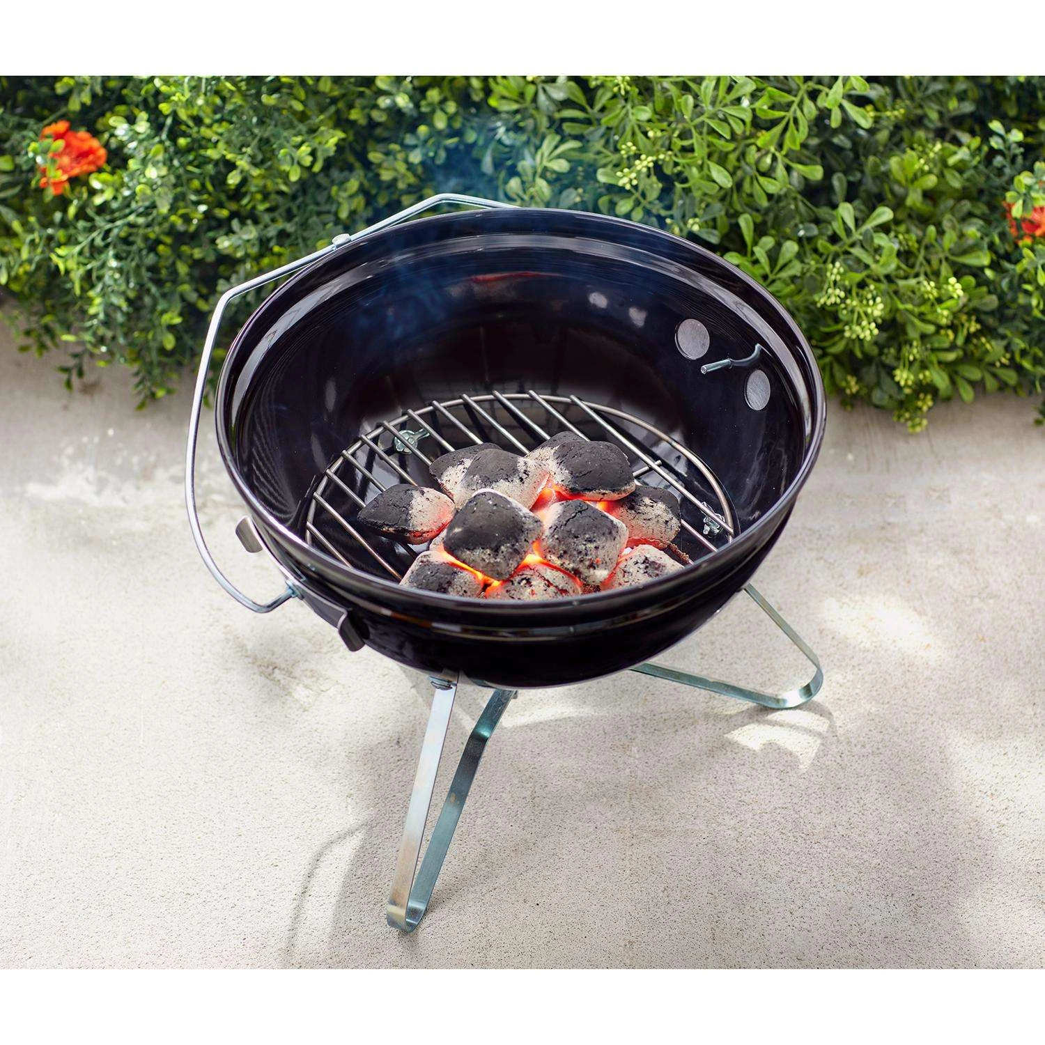 Weber Steel Charcoal Grate For Weber 14 Inch Charcoal Grills 4 Weber Steel Charcoal Grate For Weber 14 Inch Charcoal Grills - Image 2