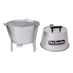 Old Smokey Products 17 In. Charcoal Grill Silver 8 Old Smokey Products 17 In. Charcoal Grill Silver -Grill Masters Outlet 505741ba 9d50 4be3 9fc7 6696e259d549