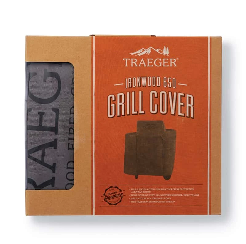 Traeger Gray Grill Cover For Ironwood 650-TFB65BLE 4 Traeger Gray Grill Cover For Ironwood 650-TFB65BLE - Image 2