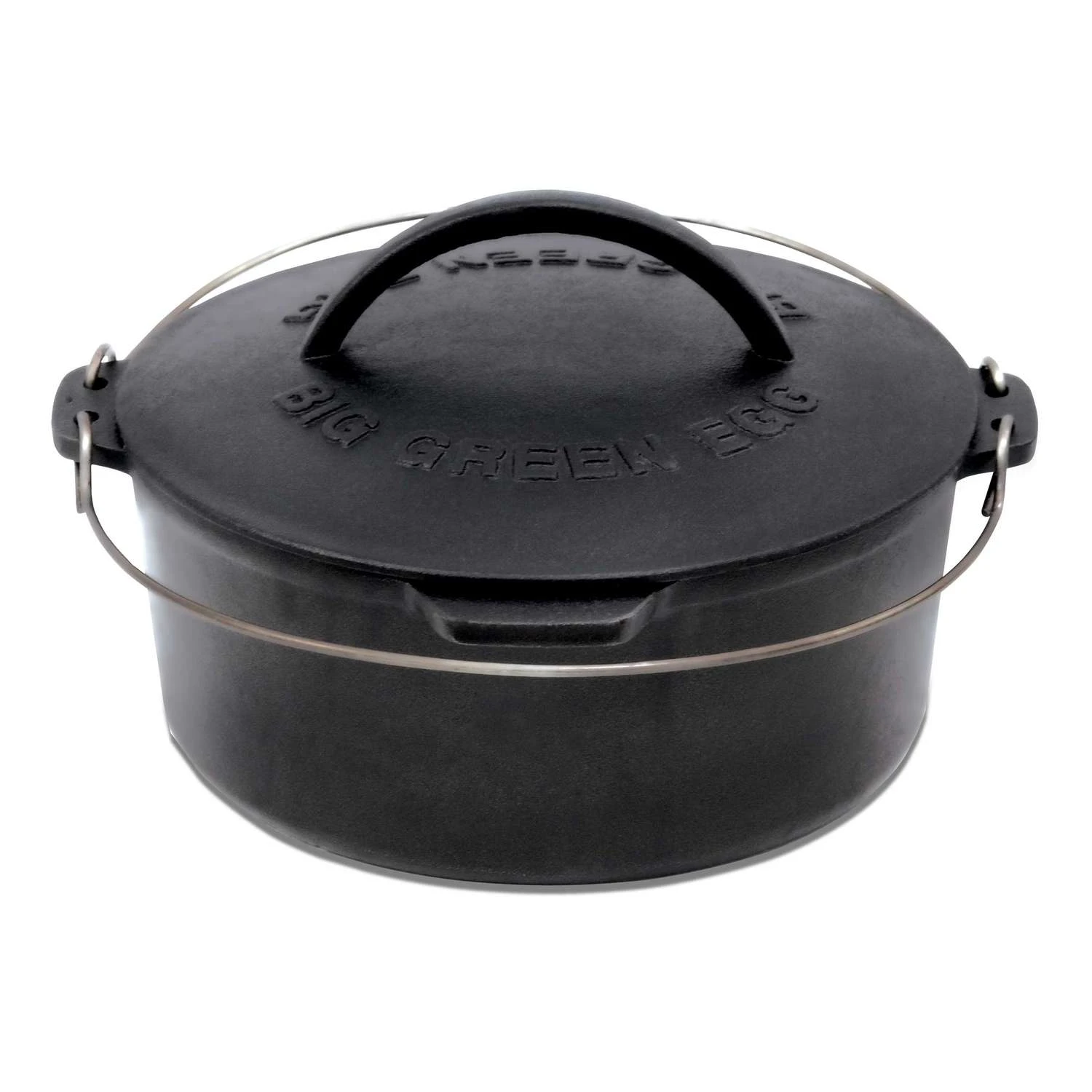 Big Green Egg Cast Iron Dutch Oven 5.5 Qt 1 Pk 3 Big Green Egg Cast Iron Dutch Oven 5.5 Qt 1 Pk