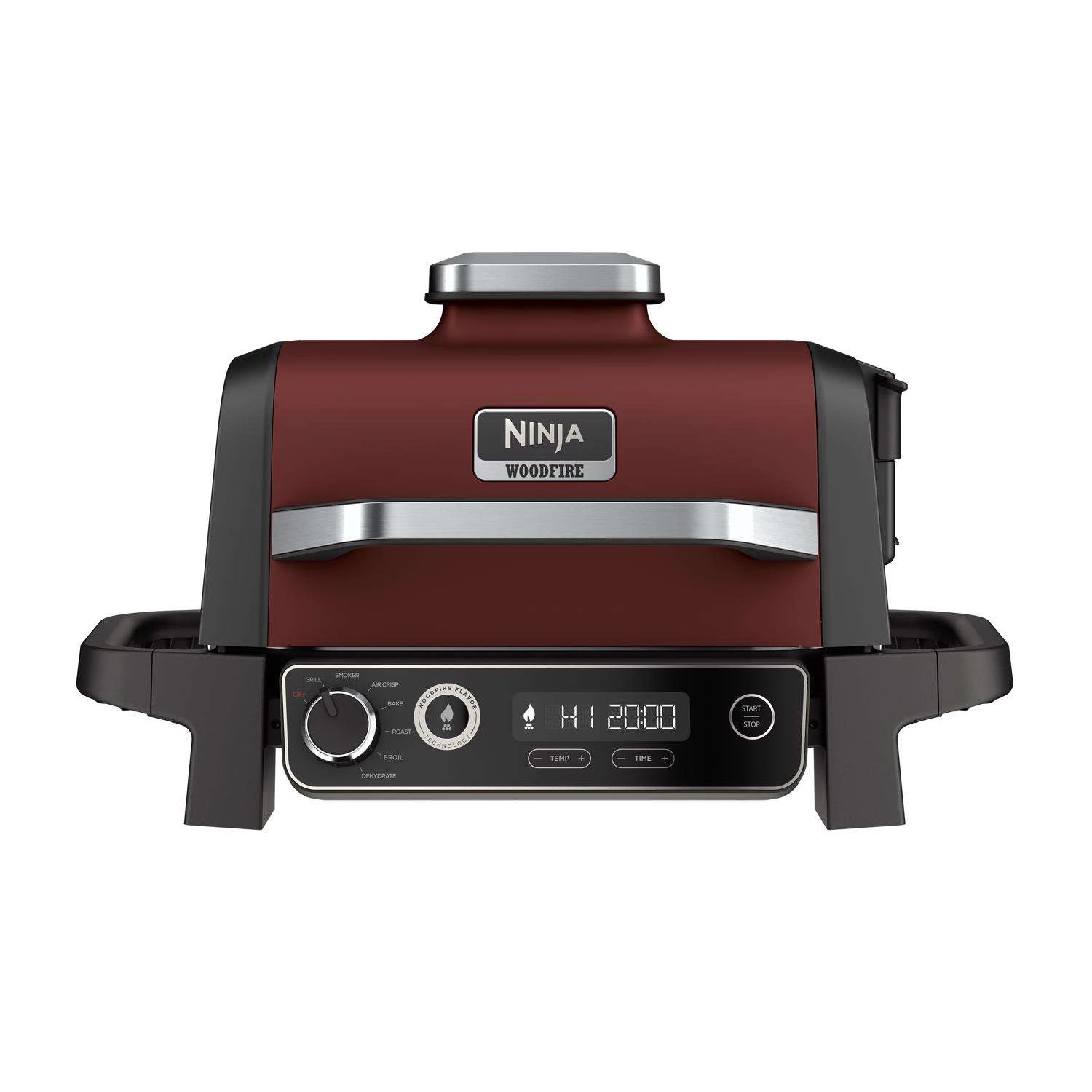 Ninja Woodfire Electric Grill And Smoker Red 3 Ninja Woodfire Electric Grill And Smoker Red