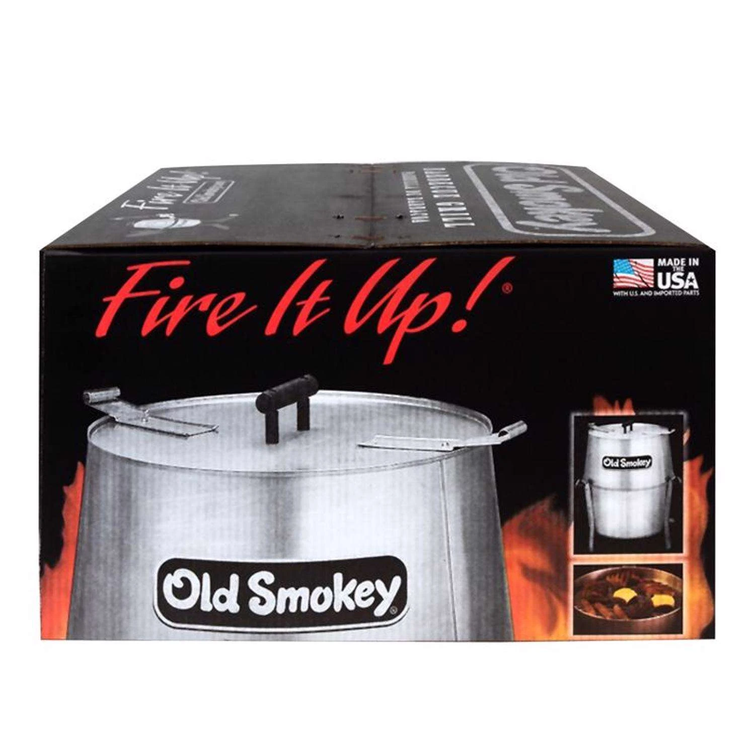 Old Smokey Products 17 In. Charcoal Grill Silver 7 Old Smokey Products 17 In. Charcoal Grill Silver - Image 5