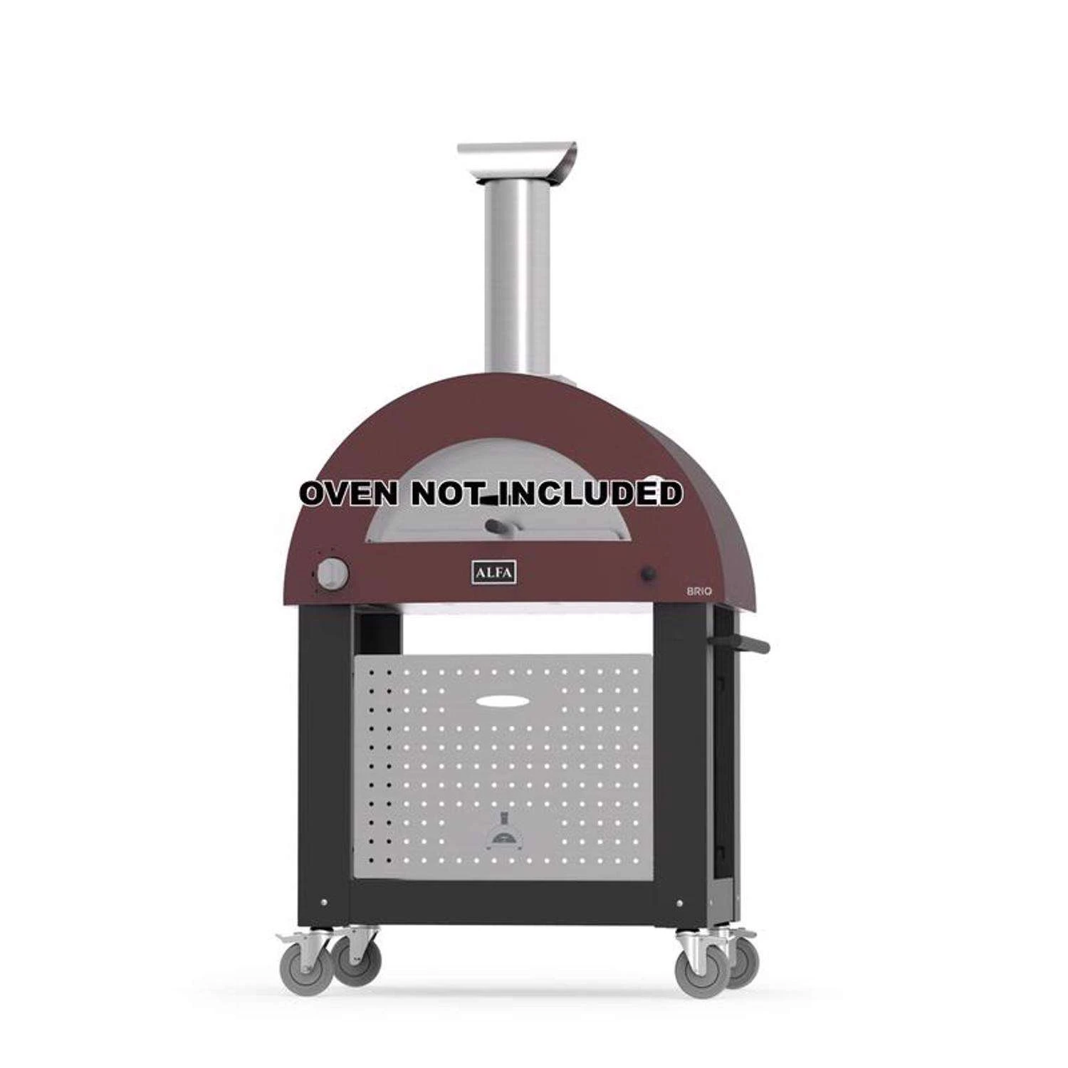 Alfa Grill Cart Aluminum/Steel 34.6 In. H X 41.5 In. W X 25 In. L 4 Alfa Grill Cart Aluminum/Steel 34.6 In. H X 41.5 In. W X 25 In. L - Image 2