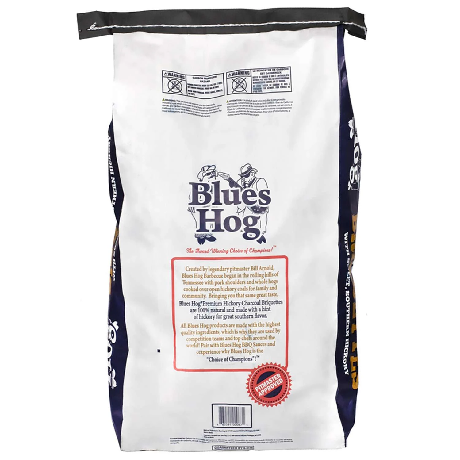 Blues Hog All Natural Charcoal Briquettes 15.4 Lb 4 Blues Hog All Natural Charcoal Briquettes 15.4 Lb - Image 2