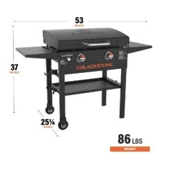 Blackstone 2 Burner Liquid Propane Outdoor Griddle With Hood Black -Grill Masters Outlet 5ab4b0c2 caac 469c 8fb5 2b617025a61c