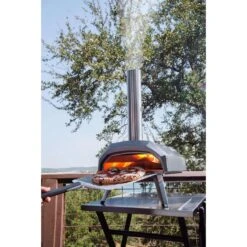 Ooni Karu 12 In. Charcoal/Wood Chunk Outdoor Pizza Oven Silver -Grill Masters Outlet 5b081742 0e51 4719 8286 fa580b37d073