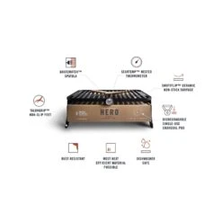 Fire & Flavor Hero Charcoal Grill Black 13 Fire & Flavor Hero Charcoal Grill Black -Grill Masters Outlet 5beff59d 9a3f 477b 8023 4fc4a61d6756