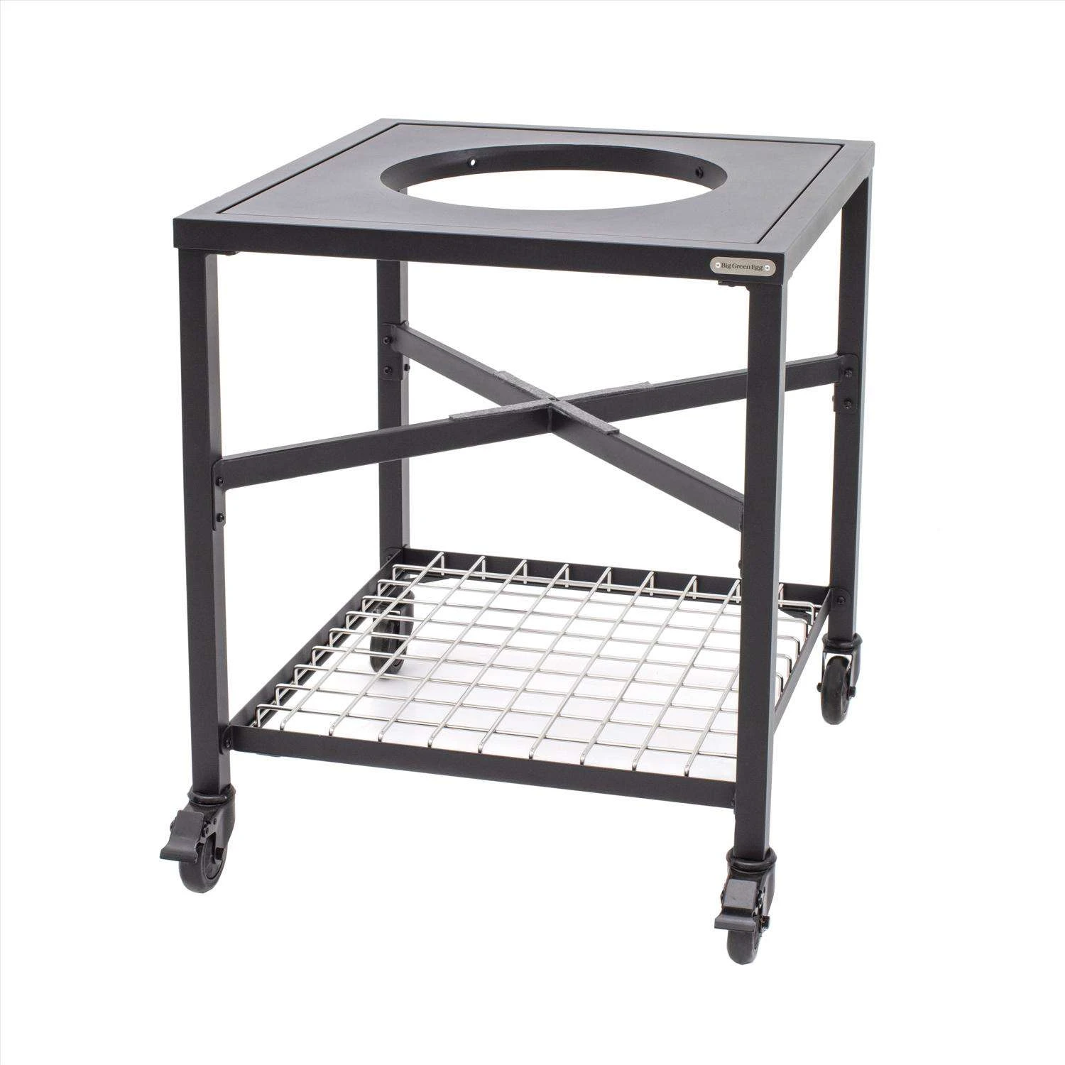 Big Green Egg Medium Modular Nest Frame Aluminum/Steel 30.5 In. H X 30 In. W X 30 In. L 3 Big Green Egg Medium Modular Nest Frame Aluminum/Steel 30.5 In. H X 30 In. W X 30 In. L