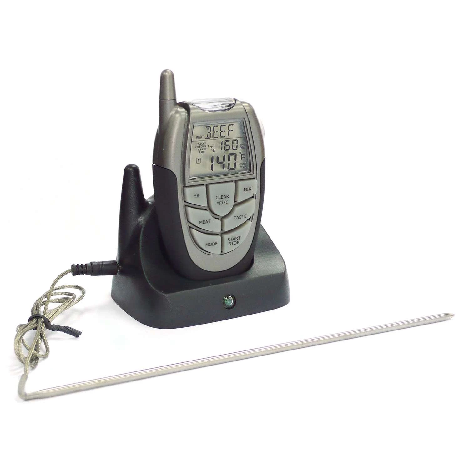 Mr. Bar-B-Q Digital Grill Thermometer Gauge 3 Mr. Bar-B-Q Digital Grill Thermometer Gauge